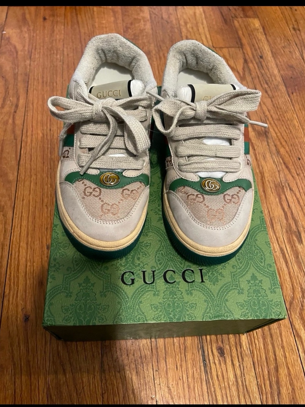 Gucci Screener women's sneakers sz 6 
(Price is Firm)